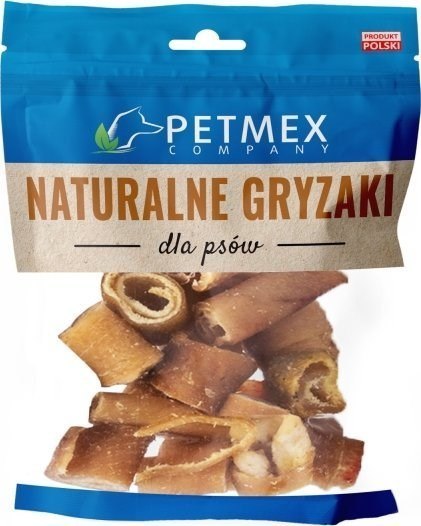 PETMEX PETMEX Chrupki ze skóry wieprzowej - Przysmak dla psa - 100g