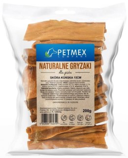 PETMEX PETMEX Skóra Końska 15cm - Przysmak dla psa - 200g