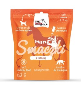 SYTA MICHA SYTA MICHA mini smaczki treningowe - konina 60g pies