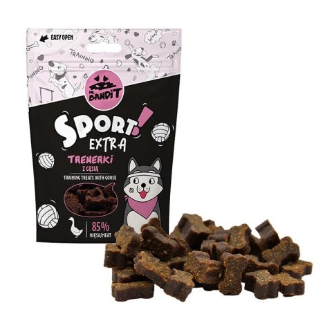 VetExpert VetExpert Mr.Bandit SPORT EXTRA Trenerki z gęsią - Przysmak dla psów - 150g VetExpert VetExpert Mr.Bandit SPORT EXTRA Trenerki z gęsią - Przysmak dla psów - 150g