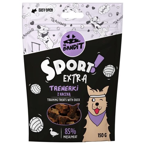 VetExpert VetExpert Mr.Bandit SPORT EXTRA Trenerki z kaczką - Przysmak dla psów - 150g VetExpert VetExpert Mr.Bandit SPORT EXTRA Trenerki z kaczką - Przysmak dla psów - 150g