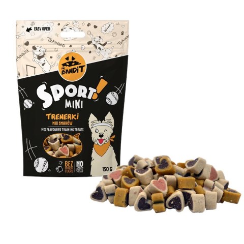 VetExpert VetExpert Mr.Bandit SPORT MINI Trenerki mix smaków - Przysmak dla psów - 150g VetExpert VetExpert Mr.Bandit SPORT MINI Trenerki mix smaków - Przysmak dla psów - 150g