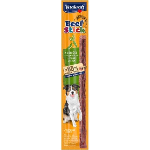 Vitakraft VITAKRAFT Beef Stick menu - kabanos dla psa z warzywami 12g