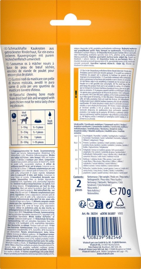 Vitakraft VITAKRAFT Chews deli kurczak M - Przysmak dla psa - 2szt Vitakraft VITAKRAFT Chews deli kurczak M - Przysmak dla psa - 2szt