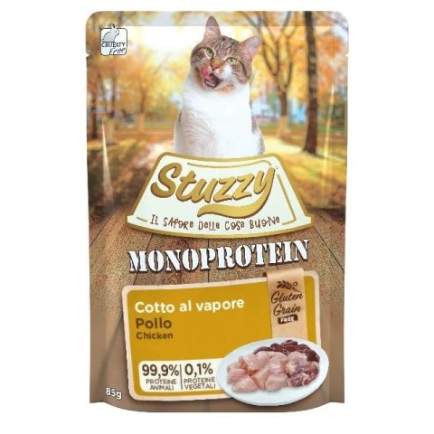 Agras Pet Foods STUZZY dla kotów Monoprotein Drób dla Dorosłych 85g