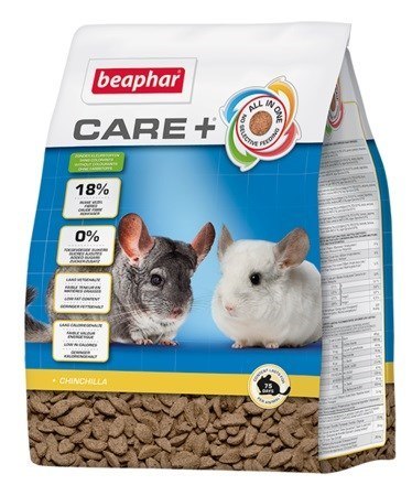 Beaphar BEAPHAR Care+ - pokarm dla szynszyli - 1,5kg