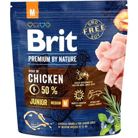 Brit BRIT Premium by Nature Junior - sucha karma dla szczeniąt - 1 kg