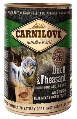 CARNILOVE CARNILOVE Into the Wild Duck&Pheasant - mokra karma dla psa - 400 g