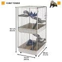 FERPLAST FERPLAST Furet Tower - klatka dla fretek