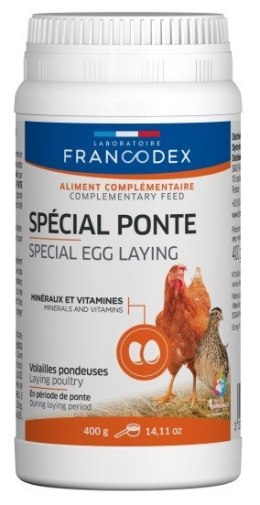 FRANCODEX FRANCODEX Egg production preparat wspomagający kury nioski 250g