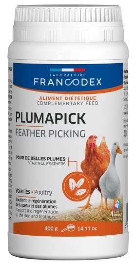 FRANCODEX FRANCODEX Pluma-Pick preparat dla drobiu stymulujacy wzrost piór 400g