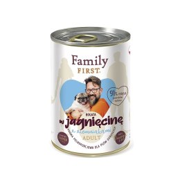 Family FIRST FAMILY FIRST Adult Jagnięcina z ziemniakami - mokra karma dla psa - 400 g