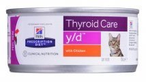 Hill's Hill's Prescription Diet Thyroid Care Feline y/d - karma dla kota z chorą tarczycą - puszka 156 g