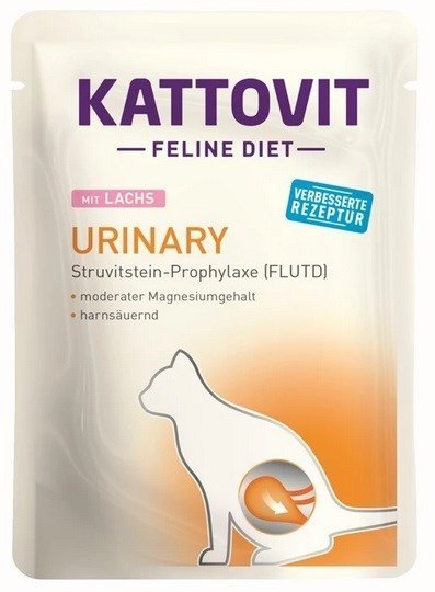 KATTOVIT KATTOVIT URINARY Łosoś 85g dla kota