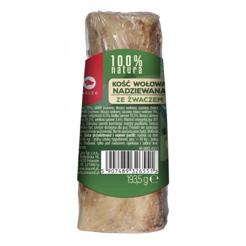 MACED MACED Kość Nadziewana ze Żwaczem dla psa 193,5 g