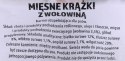 MACED MACED MIĘSNE KRĄŻKI Z WOŁOWINĄ - przysmak dla psa - 500 G