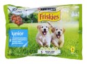 PURINA NESTLE FRISKIES JUNIOR Kurczak z marchewką - mokra karma dla szczeniaka- 4x100 g