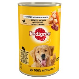 Pedigree PEDIGREE Adult Kurczak z marchewką w galaretce - mokra karma dla psa - 400 g