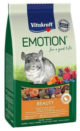 Vitakraft VITAKRAFT EMOTION BEAUTY karma dla szynszyli 600g