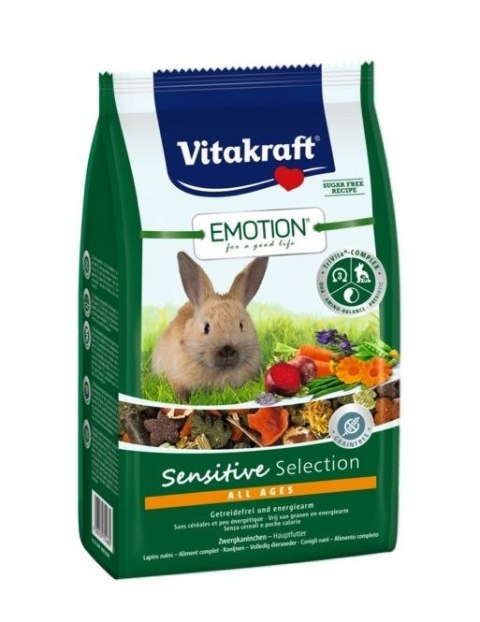 Vitakraft VITAKRAFT EMOTION SENSITIVE karma dla królika 600g