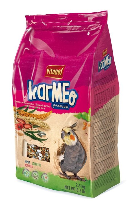 Vitapol Karmeo Premium karma pełnoporcjowa dla nimfy, 2,5 kg