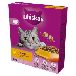 Whiskas WHISKAS Sucha Karma dla kota Kurczak 800g