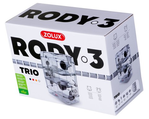 ZOLUX ZOLUX Klatka RODY3 TRIO biała ZOLUX ZOLUX Klatka RODY3 TRIO biała