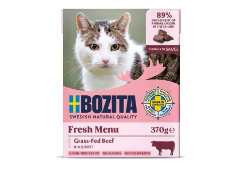 BOZITA BOZITA Mięsne kawałki z wołowiną w sosie 370g