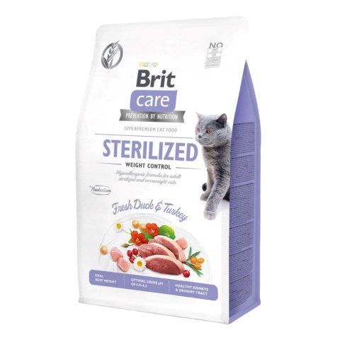 Brit BRIT CARE Cat Grain-Free Sterilised Weight Control - karma dla kotów wysterylizowanych i z nadwagą - 7 kg