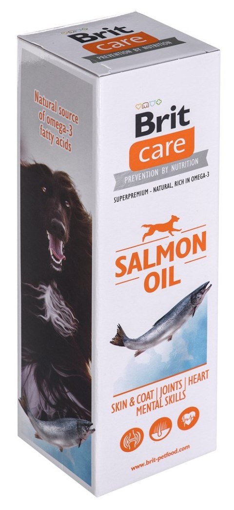 Brit BRIT CARE Olej z łososia - suplement diety na sierść i skórę dla psów i kotów - 250 ml Brit BRIT CARE Olej z łososia - suplement diety na sierść i skórę dla psów i kotów - 250 ml