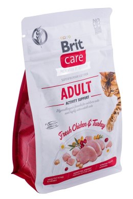 Brit BRIT Care Grain Free Activity Support Adult - sucha karma dla kota - 400 g