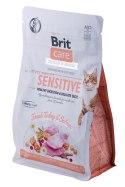 Brit BRIT Care Grain-Free Sensitive Turkey&Salmon - sucha karma dla kota - 400 g