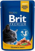 Brit BRIT Cat Pouches Family Plate - mokra karma dla kota - 12 x 100g