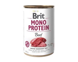 Brit BRIT Mono Protein Beef - mokra karma z wołowiną dla psa - 400 g