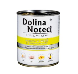 DOLINA NOTECI DOLINA NOTECI Premium bogata w gęś z ziemniakami - mokra karma dla psa - 800g