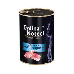 DOLINA NOTECI DOLINA NOTECI Premium bogata w jagnięcinę - mokra karma dla kota - 400 g