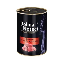 DOLINA NOTECI DOLINA NOTECI Premium cielęcina - mokra karma dla kota - 400g