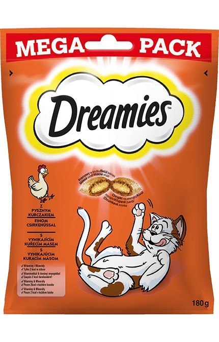 Dreamies DREAMIES z kurczakiem 180g