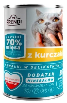 Frendi Frendi puszka dla kota z kurczakiem w sosie 400 g