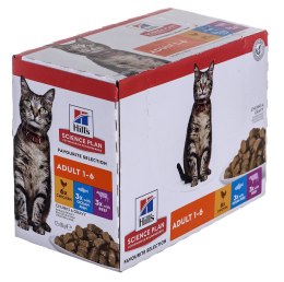 Hill's HILL'S Feline Adult Multipack Classic - saszetka 12x85g