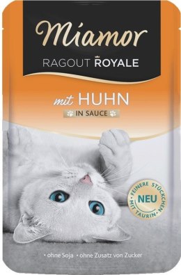 Miamor MIAMOR Ragout Royal Kurczak w sosie 100g dla kota