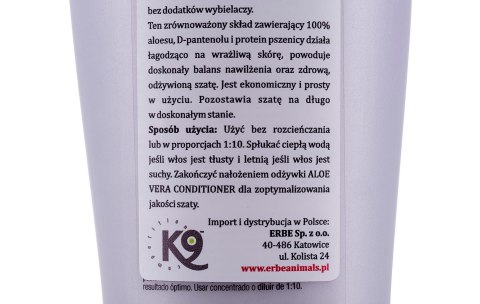 NATURE'S PROTECTION Nature's Protection K9 Whiteness Shampoo 300 ml NATURE'S PROTECTION Nature's Protection K9 Whiteness Shampoo 300 ml