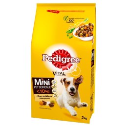 Pedigree PEDIGREE Adult Mini Drób z Warzywami 2kg