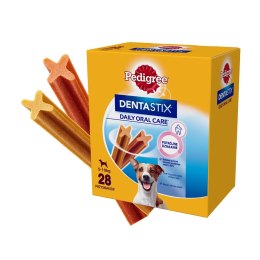 Pedigree PEDIGREE DentaStix Small - przysmak dentystyczny dla psów małych ras - 28 sztuk (4x110 g)