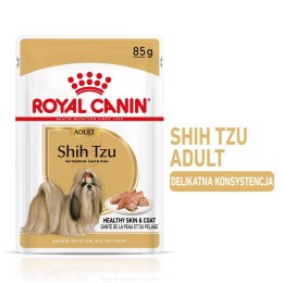 Royal Canin ROYAL CANIN BHN Shih Tzu Adult w formie pasztetu - mokra karma dla psa dorosłego - 12x85g