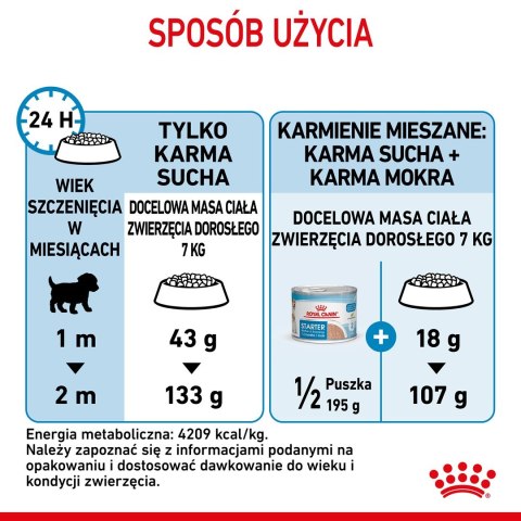Royal Canin ROYAL CANIN SHN Mini Starter Mother & Babydog - sucha karma dla psa - 4 kg Royal Canin ROYAL CANIN SHN Mini Starter Mother & Babydog - sucha karma dla psa - 4 kg