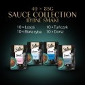 Sheba SHEBA Sauce Collection Mix Smaków rybnych w sosie - Mokra karma dla kota - 40x85g