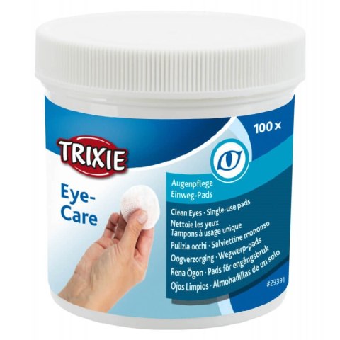 TRIXIE TRIXIE Eye Care - Chusteczki do oczu - 100 sztuk