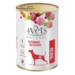 4vets 4VETS NATURAL - Renal New Dog 400g