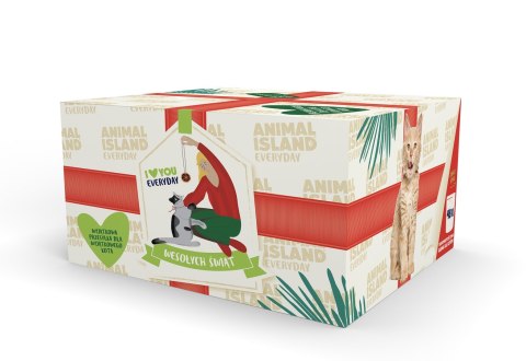 ANIMAL ISLAND EVERYDAY 40-PACK SASZETKA 40X85g Christmas box